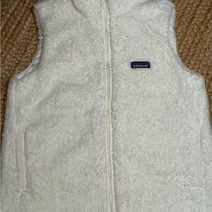Patagonia Soft White Fleece Vest